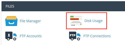 Disk Space Usage Statistics