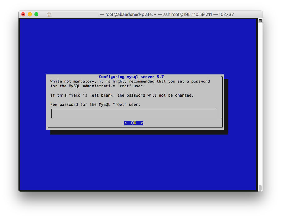 Installation de MySQL