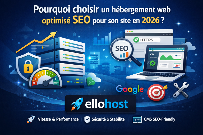 Pourquoi choisir un hébergement web optimisé SEO pour son site en 2026 ?