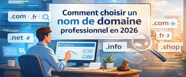 Comment choisir un nom de domaine professionnel en 2026